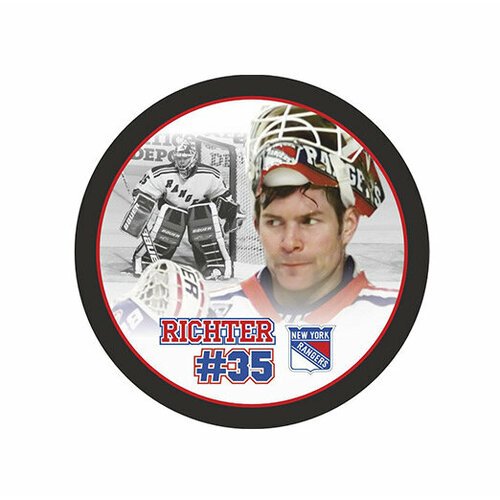 Шайба Rubena Игрок НХЛ RICHTER №35 Рейнджерс 1-ст.