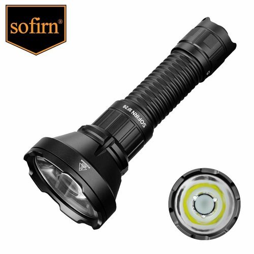 Sofirn SF26 Тактический фонарь 21700 2000лм светодиодный аккумуляторный фонарик с двойным хвостовым переключателем
