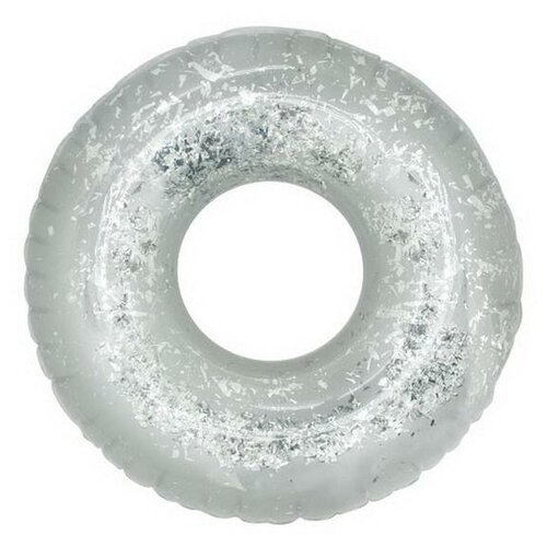 Круг надувной DIGO с глиттером серебряный, 109x32 см 86847EU/серебряный