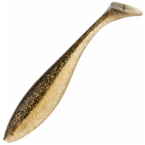 Силиконовая приманка для рыбалки Gator Gum 12см #ShinySmolt, виброхвост на щуку, окуня, судака