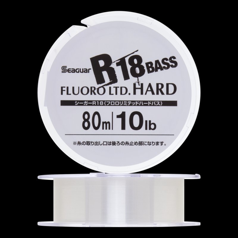 Флюорокарбон Seaguar R18 Fluoro Limited Hard Bass 10Lb #2,5 0,260мм 80м (clear)