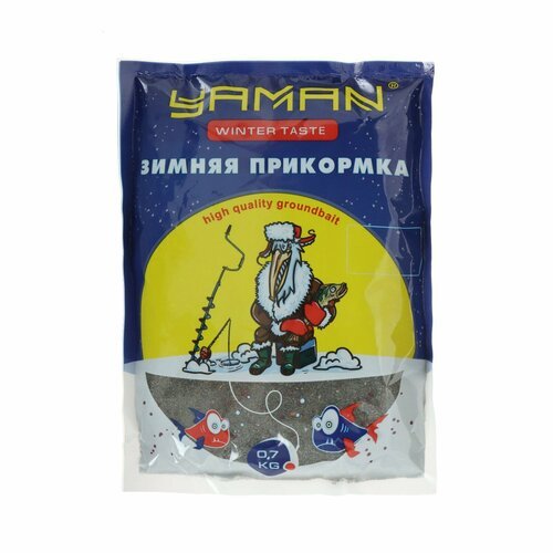 Прикормка Winter Taste Лещ зимняя, бисквит, цвет чёрный, 700 г