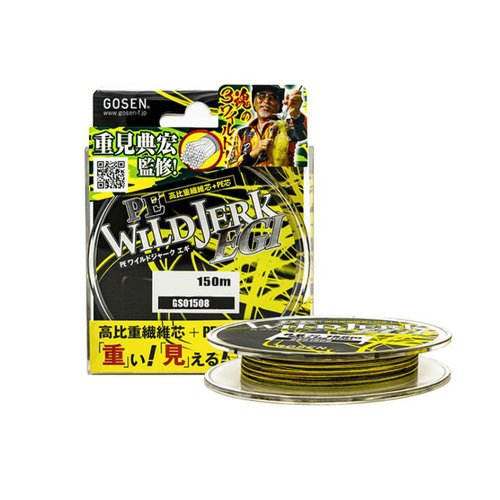 Шнур Gosen PE Wild Jerk Egi 150м #0.6(11lb) GS01506