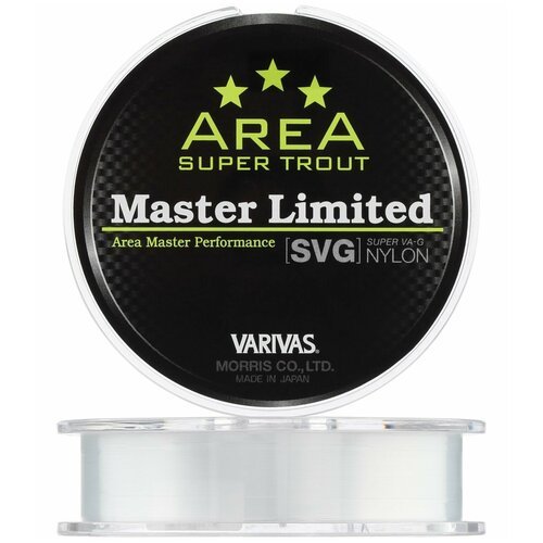 Монофильная леска Varivas Area Super Trout Master Limited SVG 3LB 150m 0.117mm