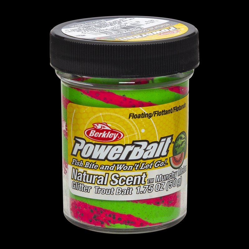 Паста форелевая Berkley PowerBait Trout Bait Fruits 50гр Melon #Munchy Melon