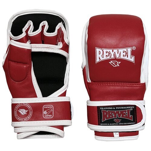 Перчатки ММА Pro Training Reyvel (M, Красный)