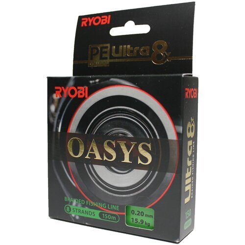 Леска-шнур Ryobi Oasis Dark Green 0,20mm 150m