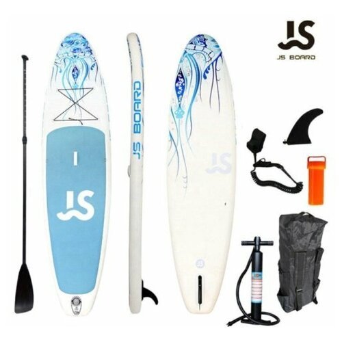 Надувная SUP-доска (SUP board) JS BOARD с насосом, веслом и страховочным лишем