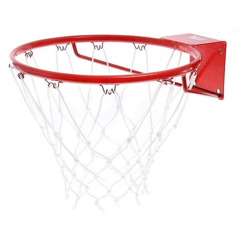 Корзина баскетбольная №7 d=450 мм стандартная (пруток-16мм) с упором и сеткой