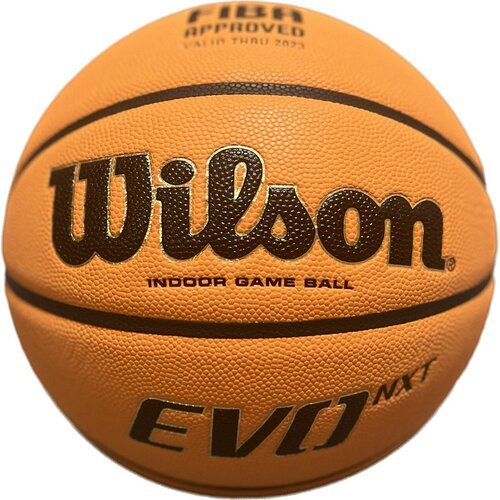 Баскетбольный мяч Wilson EVO NXT. Размер 7. Orange/Black. Indoor