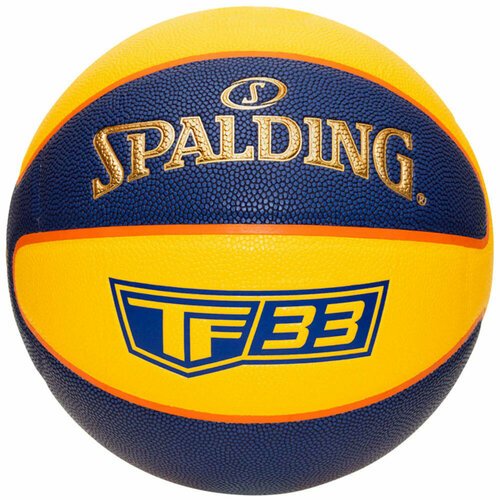 Мяч для баскетбола Spalding TF-33, Navy/Yellow, 6