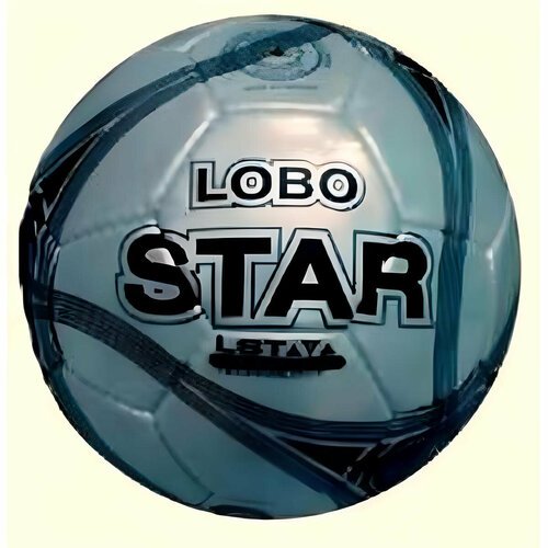 Мяч футбольный LOBO STAR, size5, PU,4-х сл,420гр.