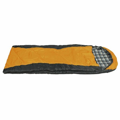 Мешок спальный COUGAR 150 XL (одеяло с подгол.) оранжевый 230х95см (0+10)