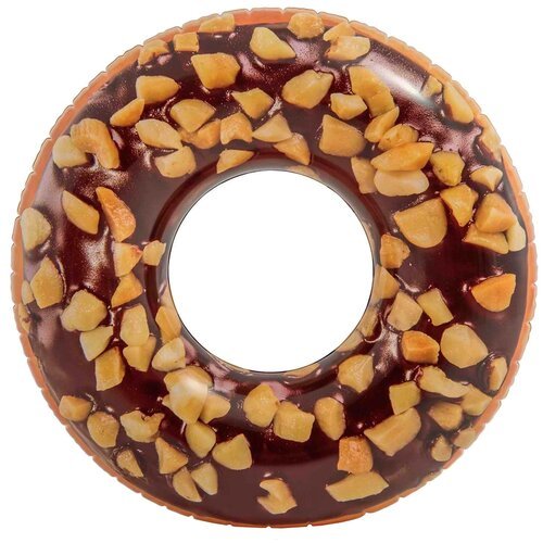 Круг надувной Intex 'Пончик шоколад' (56262) 114см
