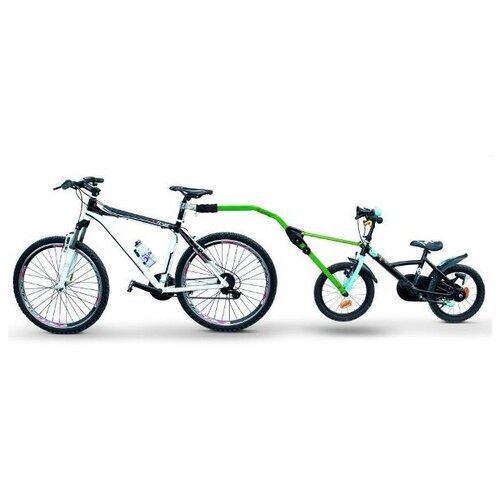 Прицепное устройство PERUZZO Trail Angel детского велосипеда к взрослому (зеленое)