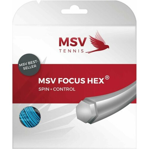 Теннисная струна MSV Focus HEX BL - 1.27 Set (12 м), арт. 3735