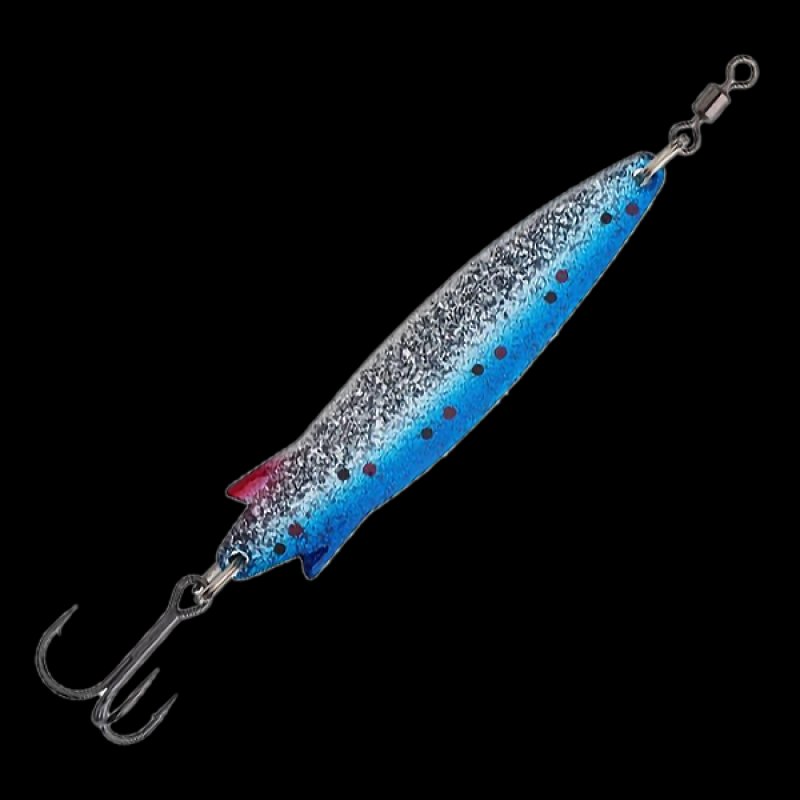 Блесна колеблющаяся Abu Garcia Toby LF 15гр #Blue Glitter