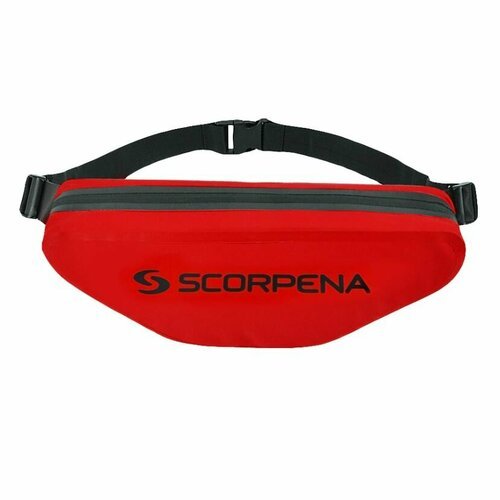 Поясная водозащитная сумка Scorpena 3 л, красн.