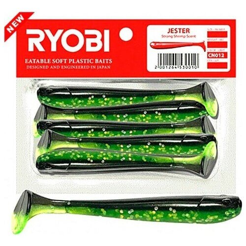 Риппер Ryobi JESTER 75mm, цвет CN012 fresh kiwi, 5шт