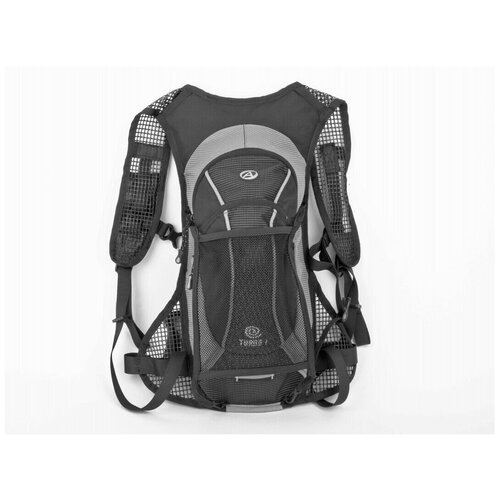 Рюкзак TURBO X7 V=6л черно-серый + желтый чехол от дождя AUTHOR