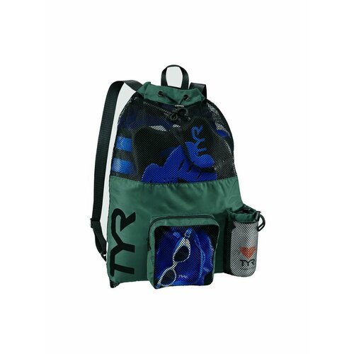 54644-82579 Рюкзак-мешок TYR Big Mesh Mummy Backpack, LBMMB3-311, полиэстер, зеленый