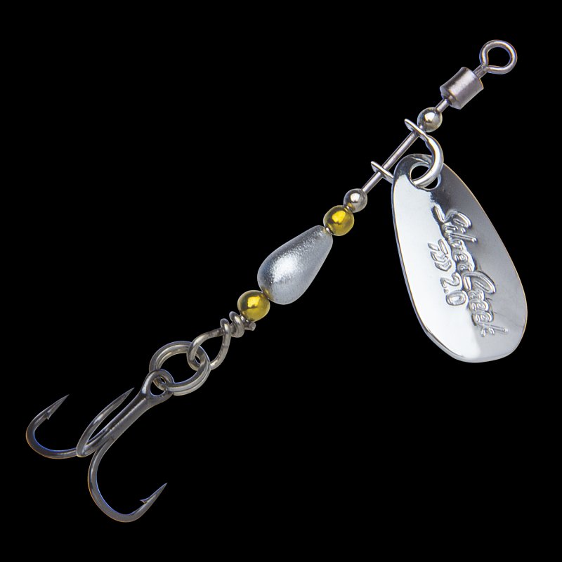 Блесна вращающаяся Daiwa Silver Creek Spinner 2гр #Silver