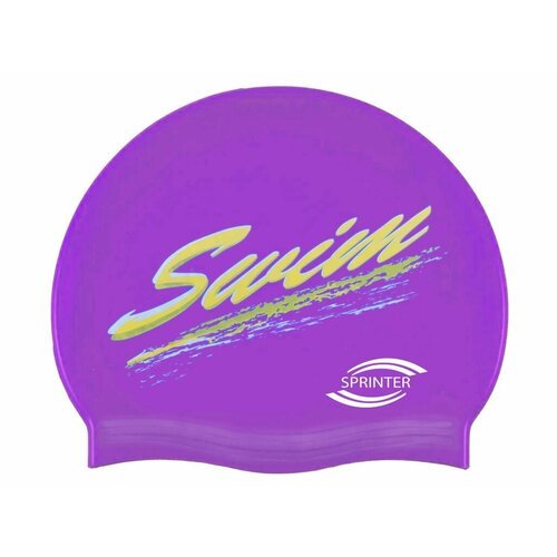 Шапочка для плавания SPRINTER: ТН (Фиолетовый)