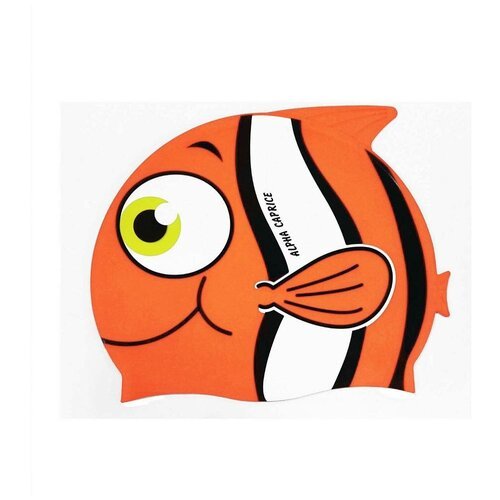 Шапочка для плавания Fish cap Orange