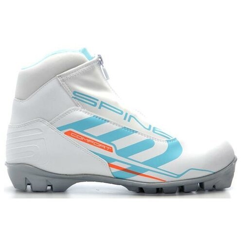 Лыжные ботинки Spine Comfort 83/4 NNN (белый/голубой) 2022-2023 42 EU