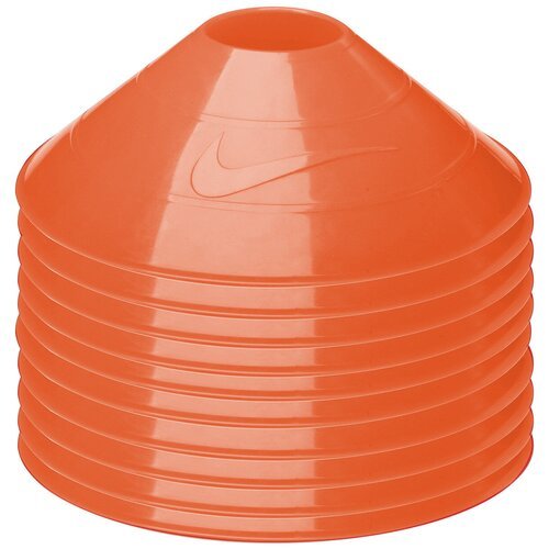 Конусы для разметки Nike Training Cones NS Total, цвет: оранжевый, 10 шт