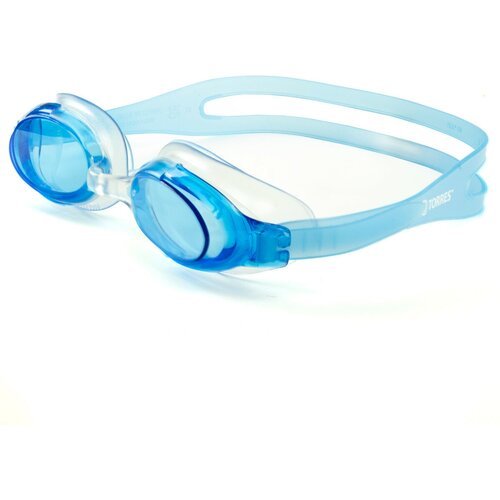 Очки детские (6-12 лет) для плавания TORRES Junior, SW-32212BB, голубые линзы