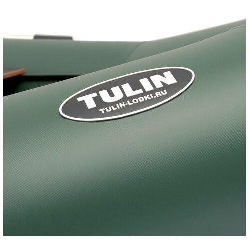 Лодка Tulin Легенда 2800 слань PRO под мотор зеленая