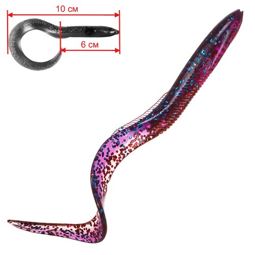 Силиконовая приманка Trigger Baits Eel Fry 100мм. №320 4шт.