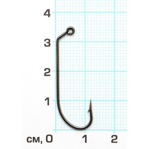 10 штук - Крючок джиговый 2323 (Скорпион), №1