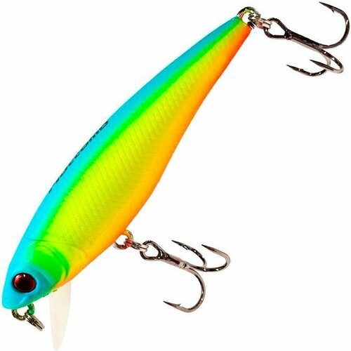 Воблер Mottomo BANG MINNOW 65SP # Chart Green Yellow