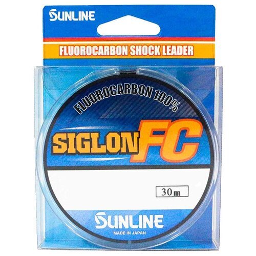 Леска флюорокарбоновая SUNLINE Siglon FC 30 м (0.160 мм, прозрачный, 1.8 кг)