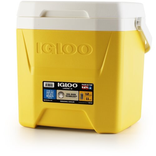 Изотермический пластиковый контейнер Igloo Laguna 12 QT Yellow