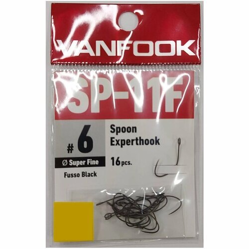 Крючки Vanfook SP-11F fusso black #6