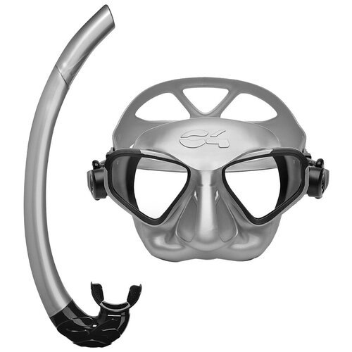 Набор для плавания C4 FALCON SILVER, маска+трубка