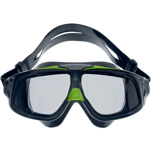 Очки для плавания Aqua Sphere 'Seal 2.0', цвет: черный, зеленый