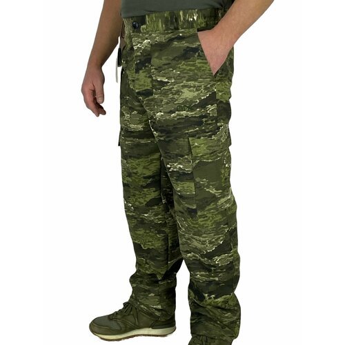 Камуфляжные брюки V1, плотный материал , 4 кармана / брюки рабочие / тактические брюки / рыболовные брюки / камуфляж