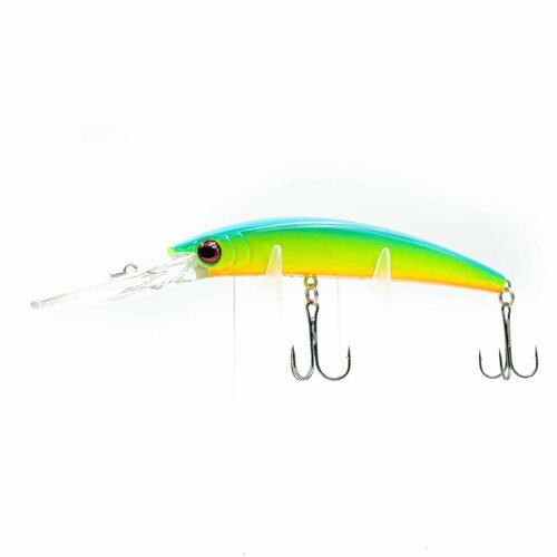 Воблер для троллинга Columbia CRYSTAL MINNOW 110F, 15г #13 судак, щука, окунь, жерех, сом