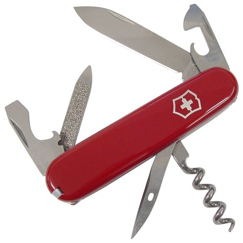 Нож складной Victorinox Sportsman 0.3802 красный 84 мм