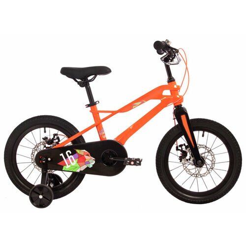 Детский велосипед Novatrack Lynx 16' (2024) 16 Оранжевый (100-115 см)