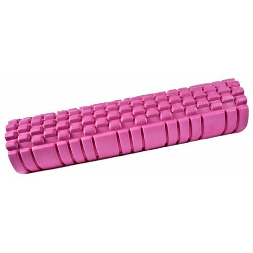 Ролик массажный для йоги CLIFF 61*14см, розовый
