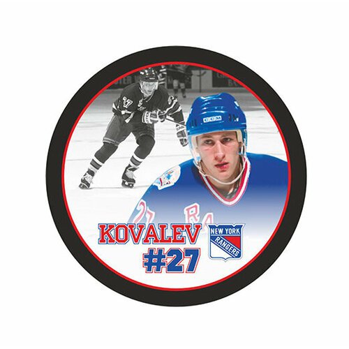 Шайба FC Игрок НХЛ KOVALEV Рейнджерс №27