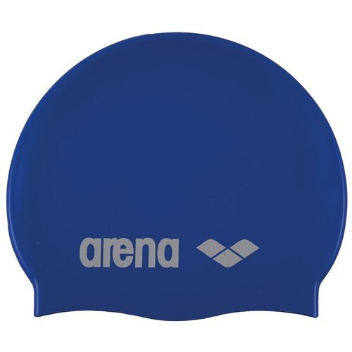 Шапочка для плавания arena Classic Silicone Cap 91662, sky blue/white