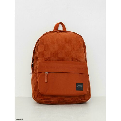 Рюкзак для ноутбука VANS WM DEANA III, оранжевый в клетку