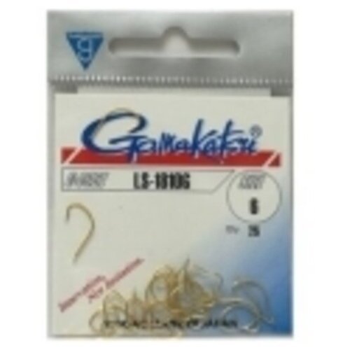 Крючок Gamakatsu Hook LS-1810G Gold №06