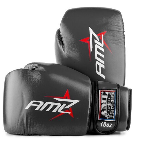 Перчатки боксерские AML Star 2 черные (6 унций)